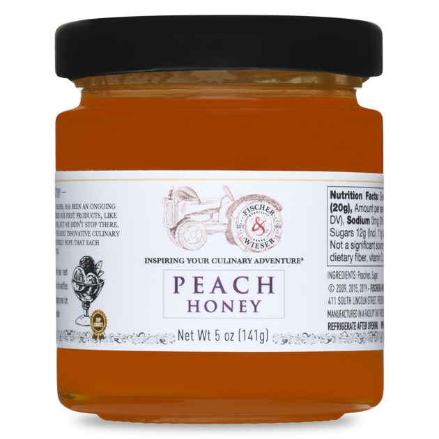 Peach Honey 5oz | Fischer & Wieser