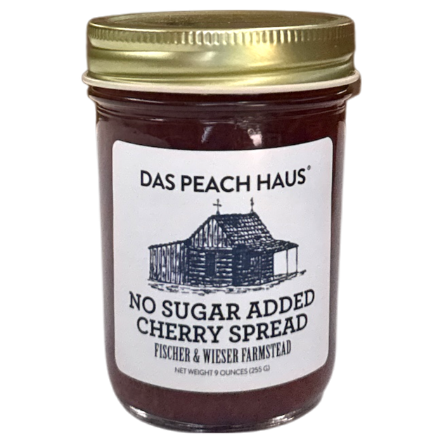 Heritage Cherry Jam 9oz - No Sugar Added | Fischer & Wieser