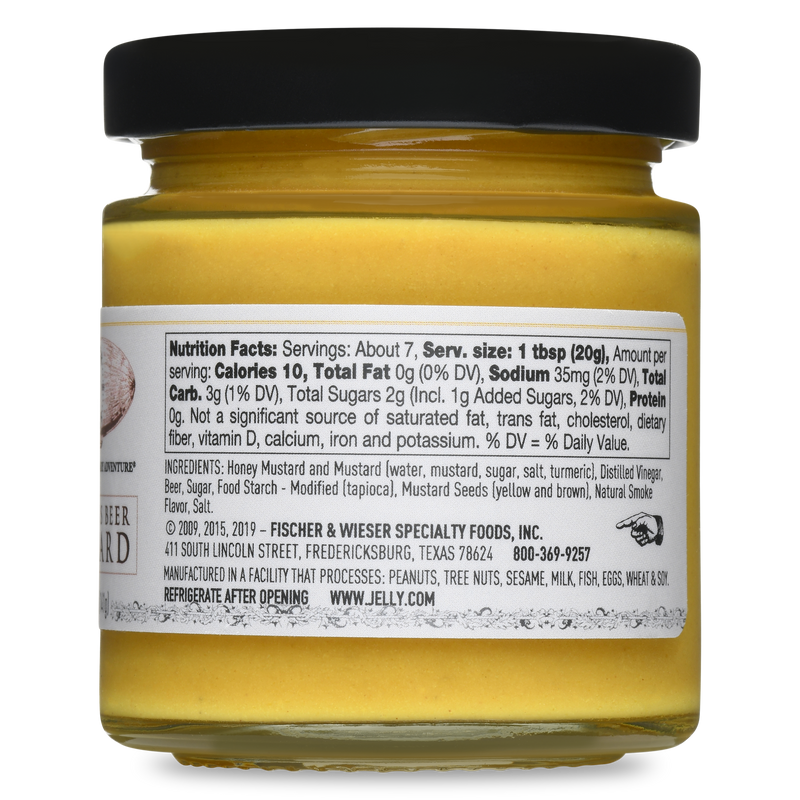 Brat Haus Beer Mustard 5oz front