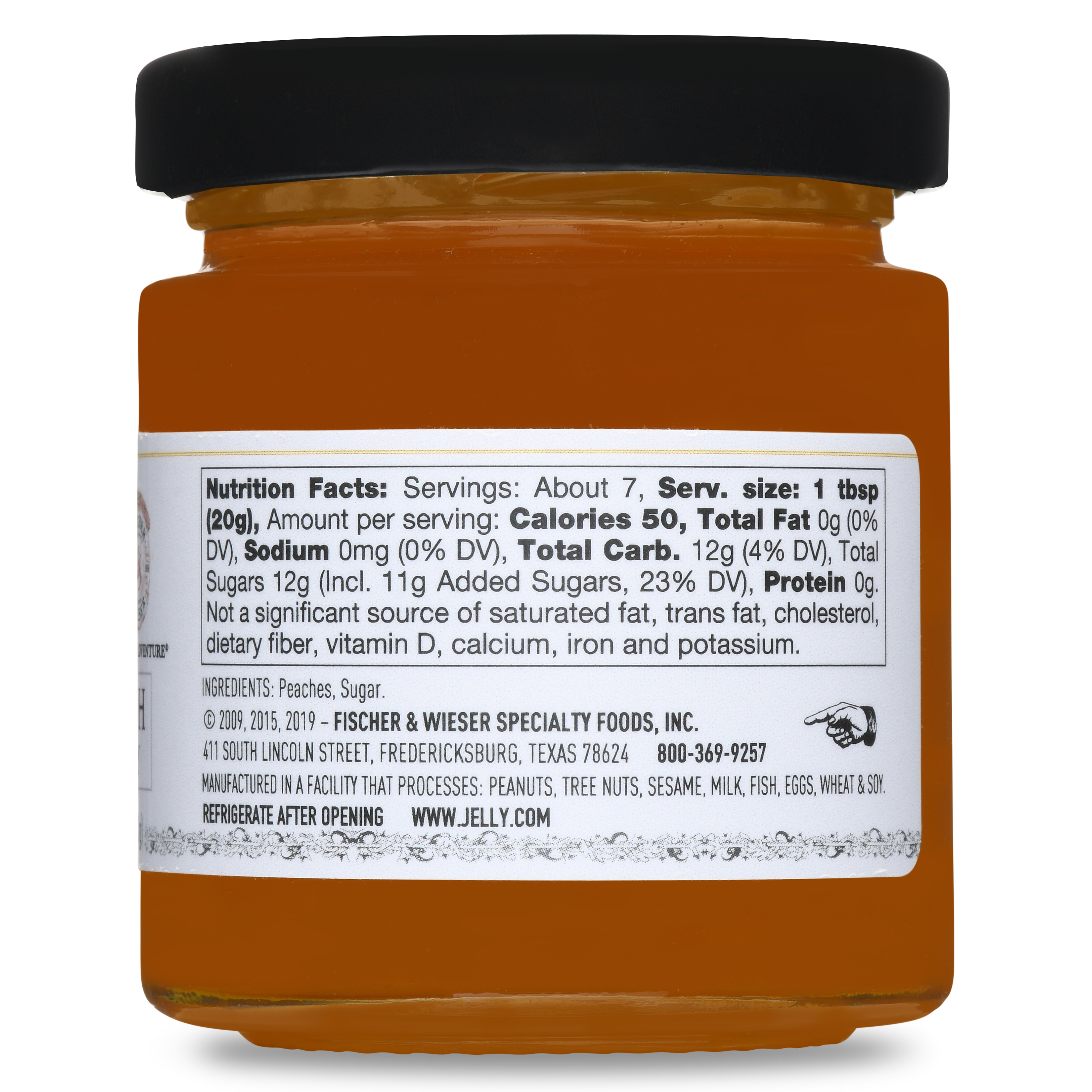 Peach Honey 5oz | Fischer & Wieser Peach Honey 5oz | Fischer & Wieser