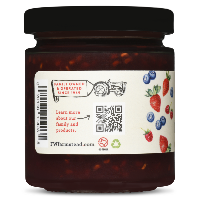 Triple Berry Jam 5oz | Fischer & Wieser