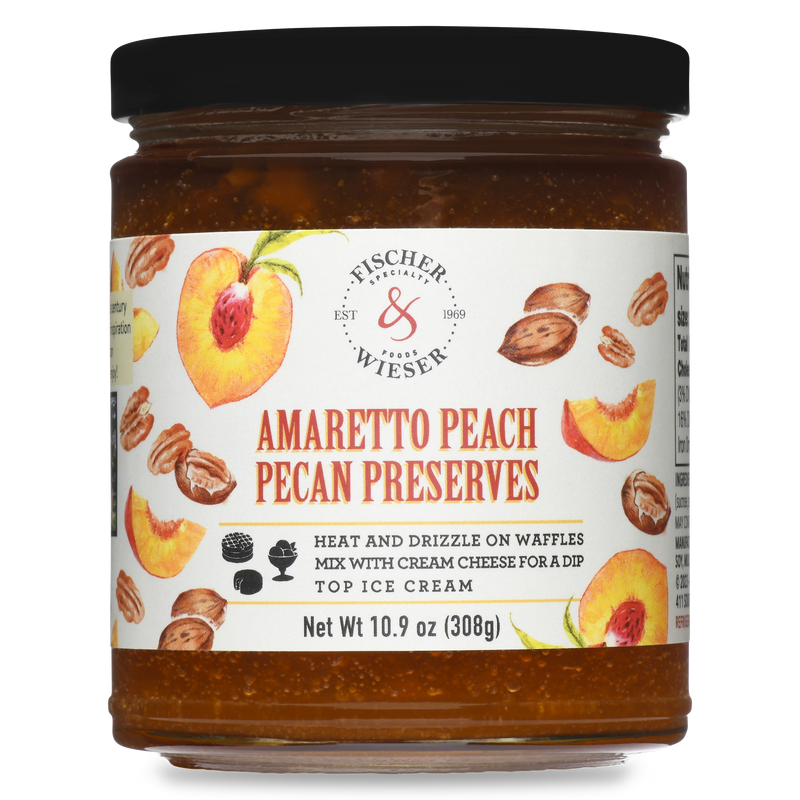 Amaretto Peach Pecan Preserves