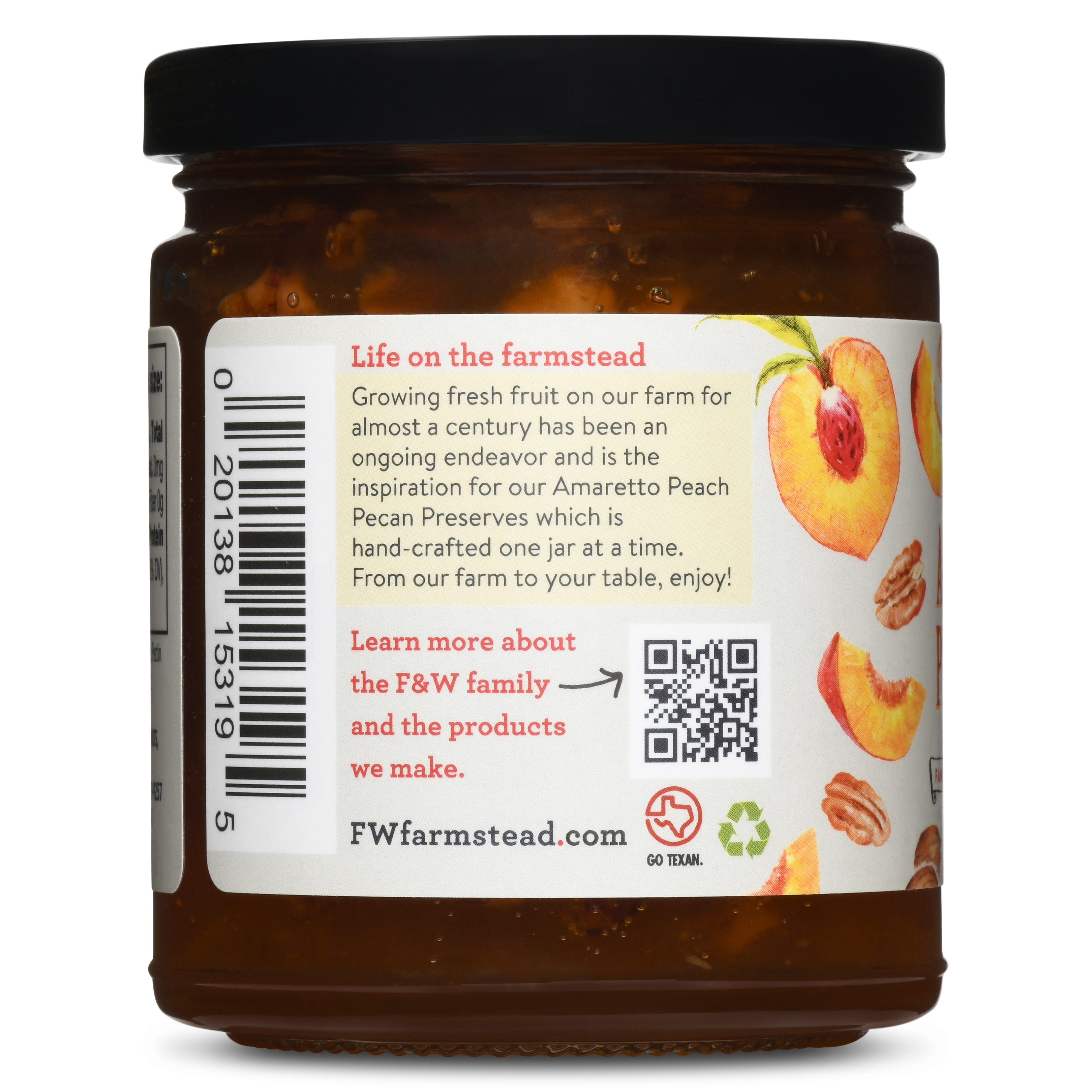 Amaretto Peach Pecan Preserves | Fischer & Wieser Amaretto Peach Pecan Preserves | Fischer & Wieser