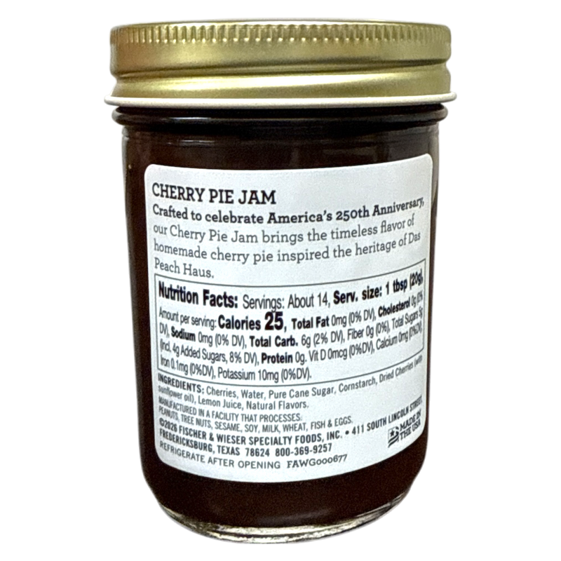 Cherry Pie Jam - 250th Limited Edition | Fischer & Wieser
