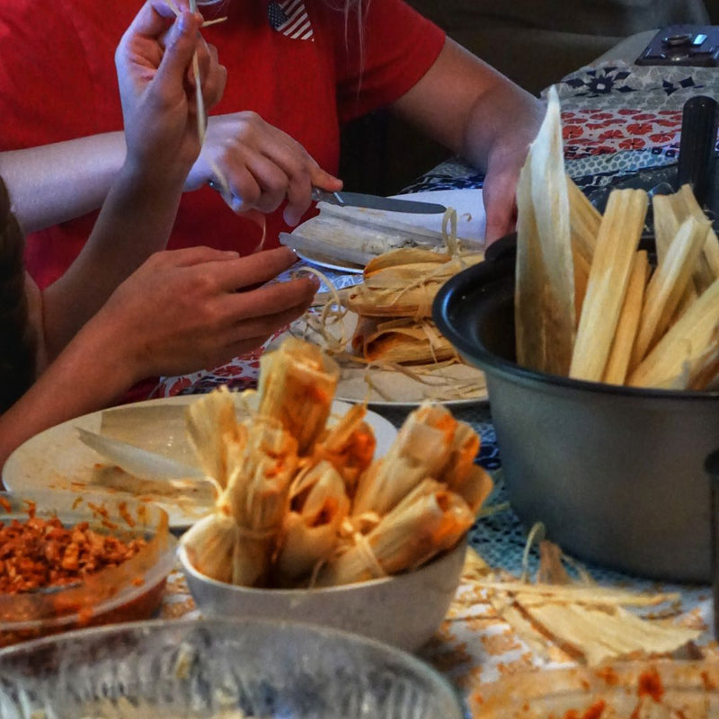 Hands On "The Art of Tamale Making" Cooking Class-May 5, 2024 (evening)