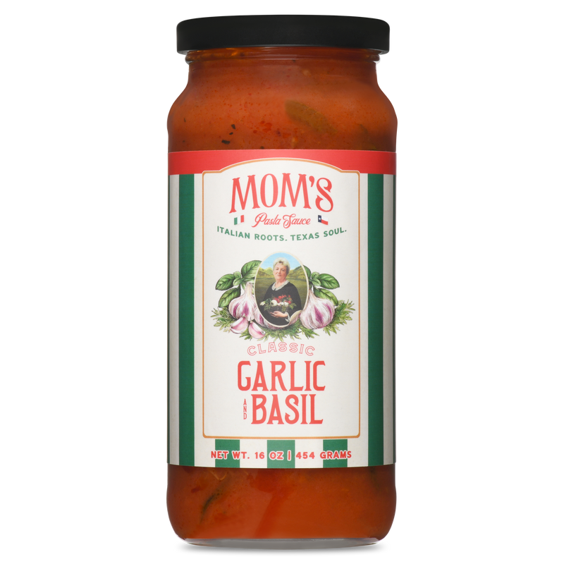 Fischer & Wieser Mom's Classic Garlic & Basil Pasta Sauce — product image