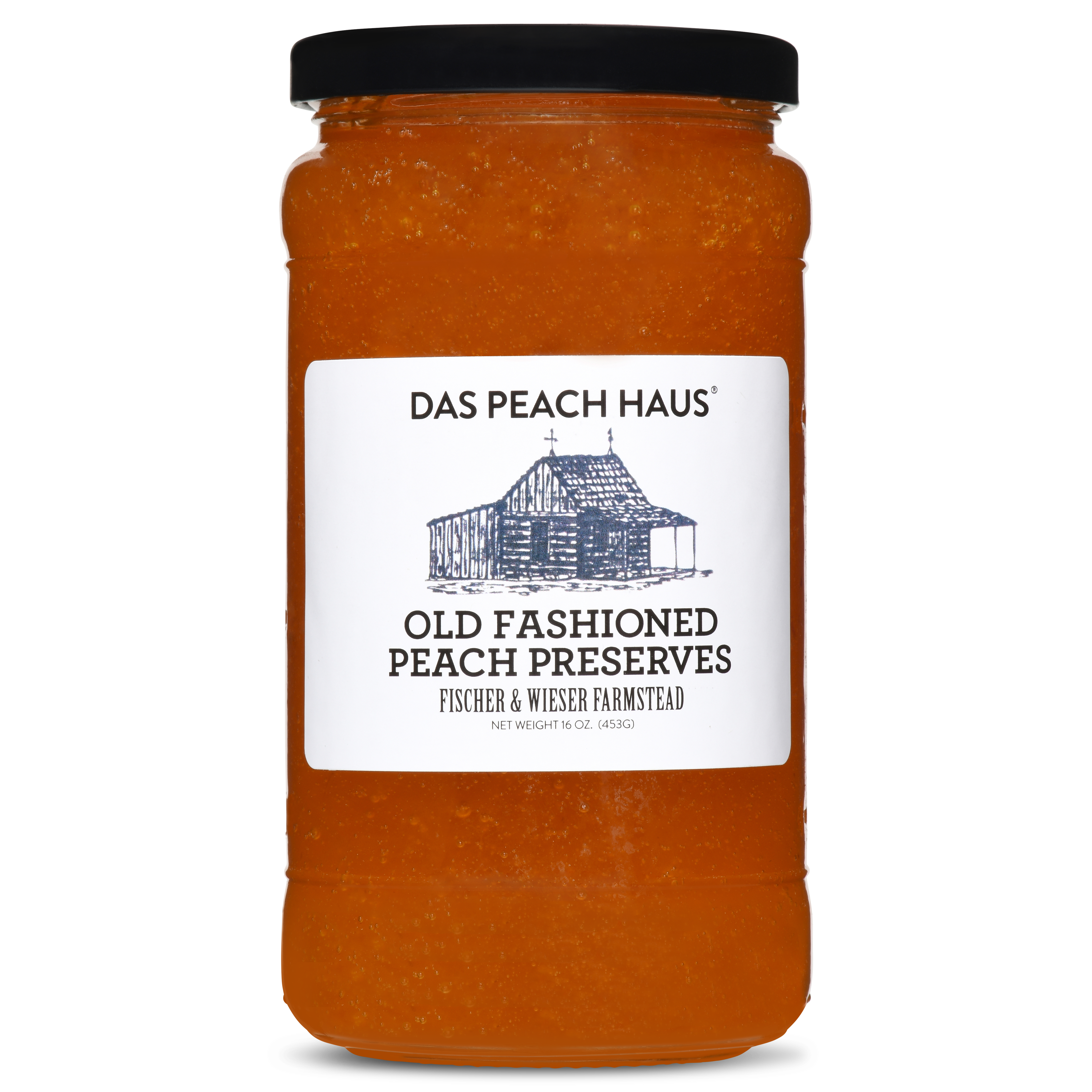 Heritage Old Fashioned Peach Preserves 16oz | Fischer & Wieser