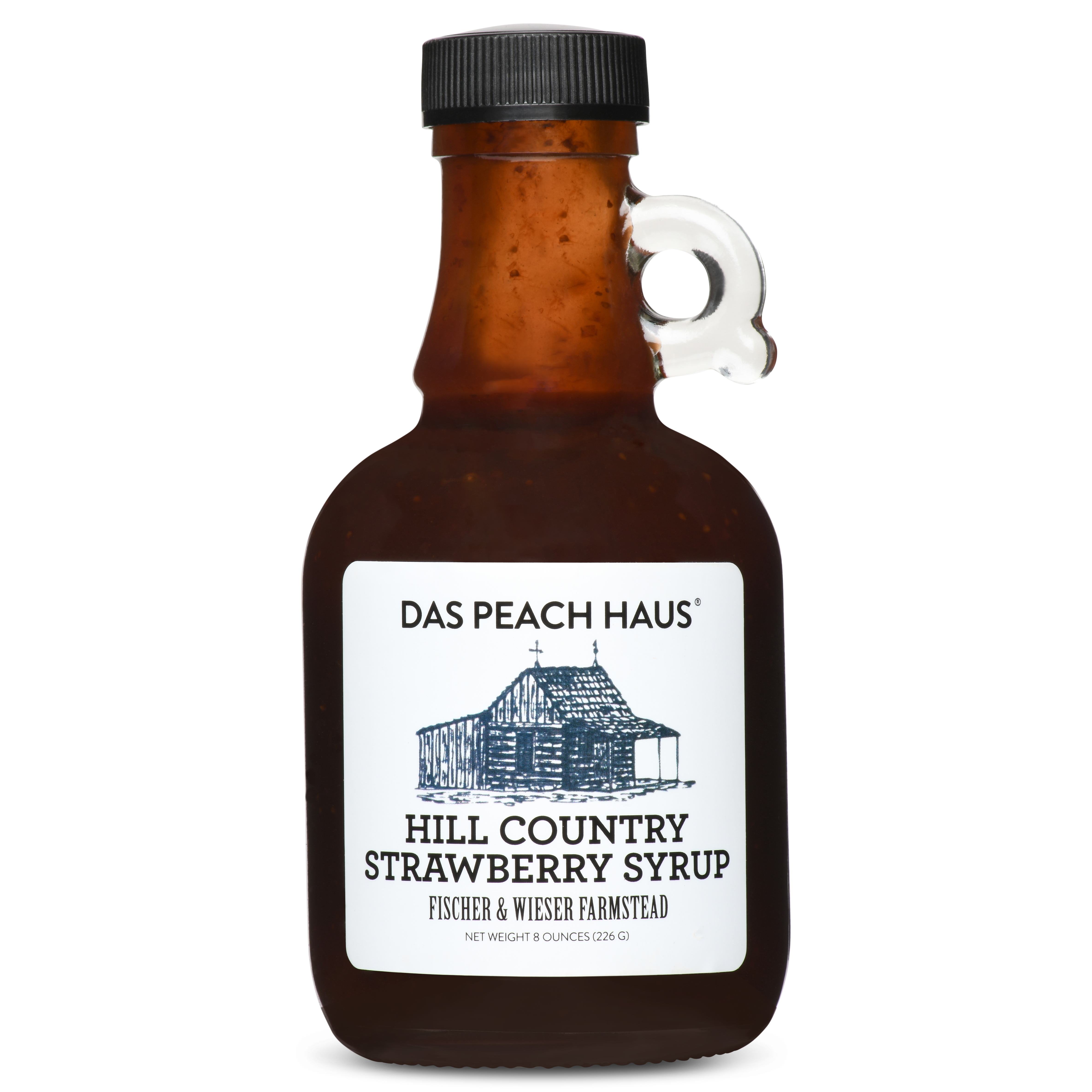 Hill Country Strawberry Syrup 8oz | Fischer & Wieser