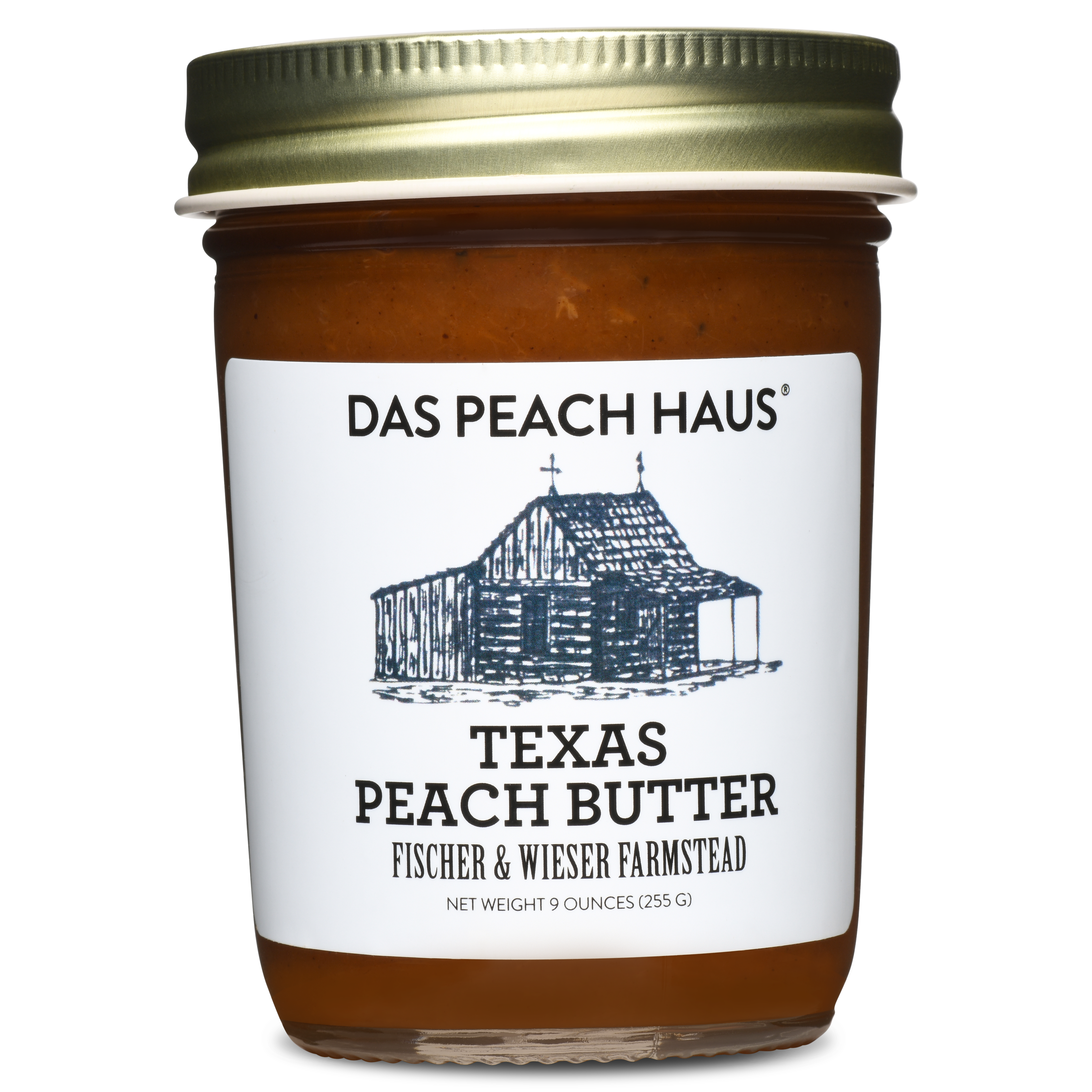 Heritage Texas Peach Butter 9oz | Fischer & Wieser