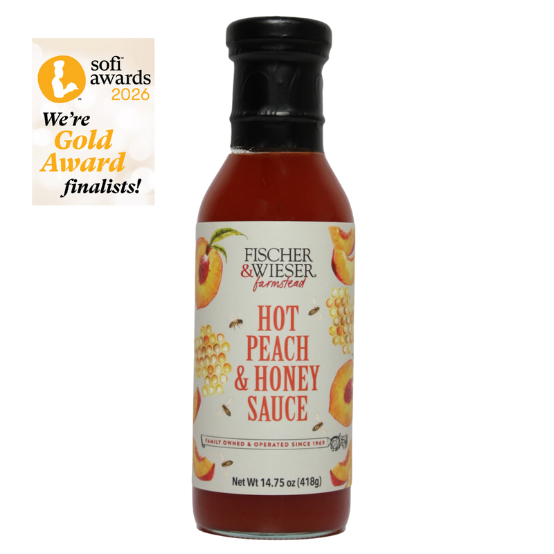 Hot Peach & Honey Sauce