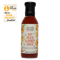 Hot Peach & Honey Sauce