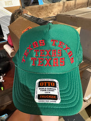 green texas hat front