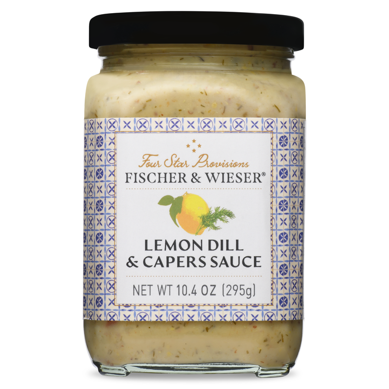 Four Star Lemon Dill & Capers Sauce 10.4oz front 