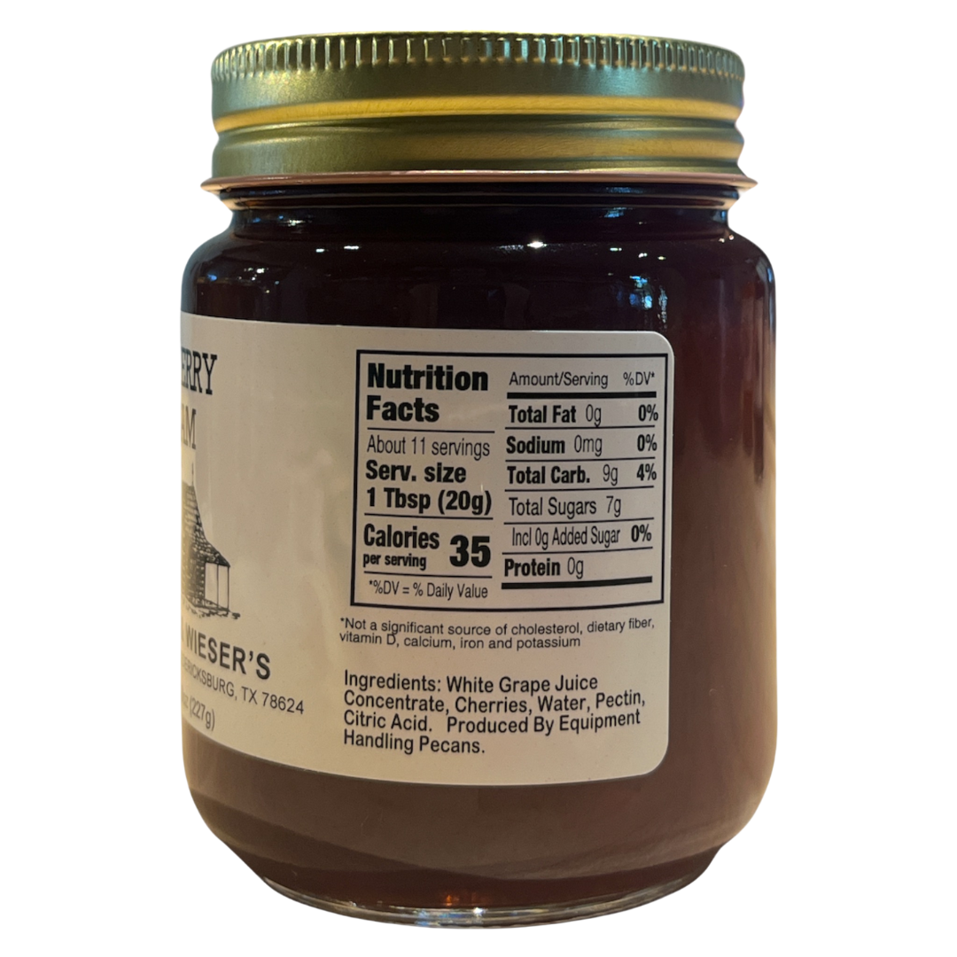 Heritage Cherry Jam 9oz - No Sugar Added | Fischer & Wieser Heritage Cherry Jam 9oz - No Sugar Added | Fischer & Wieser