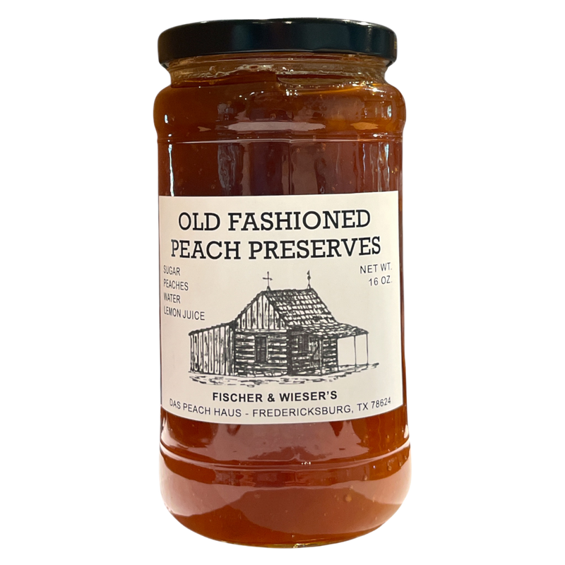 Old Fashioned Peach preserves 16oz