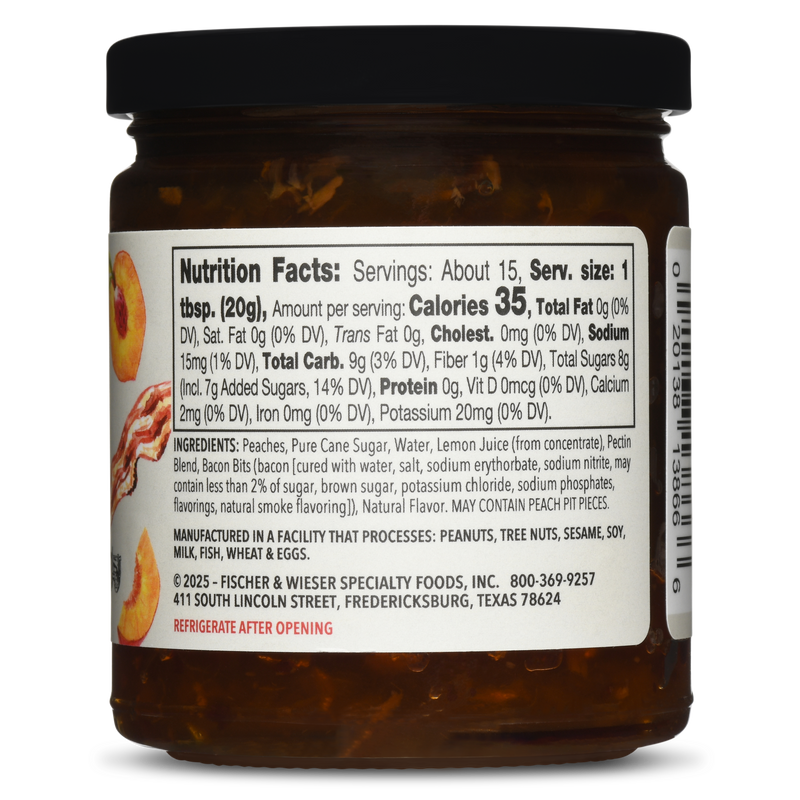 Peach & Bacon Jam | Fischer & Wieser | Fischer & Wieser