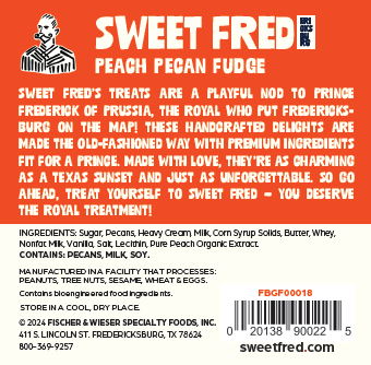 Peach Pecan Fudge