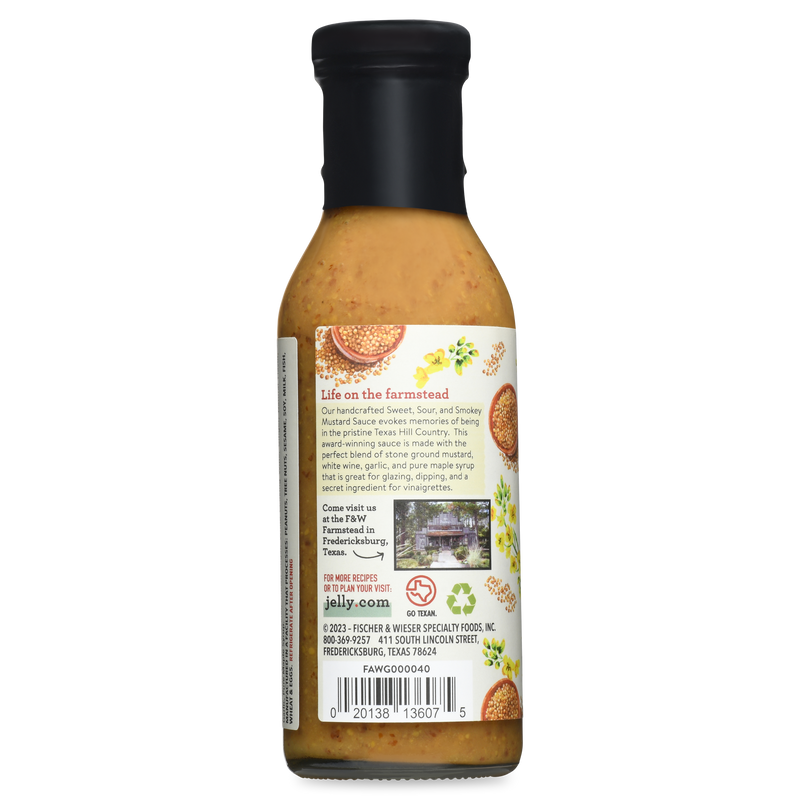 Sweet, Sour & Smokey Mustard Sauce front