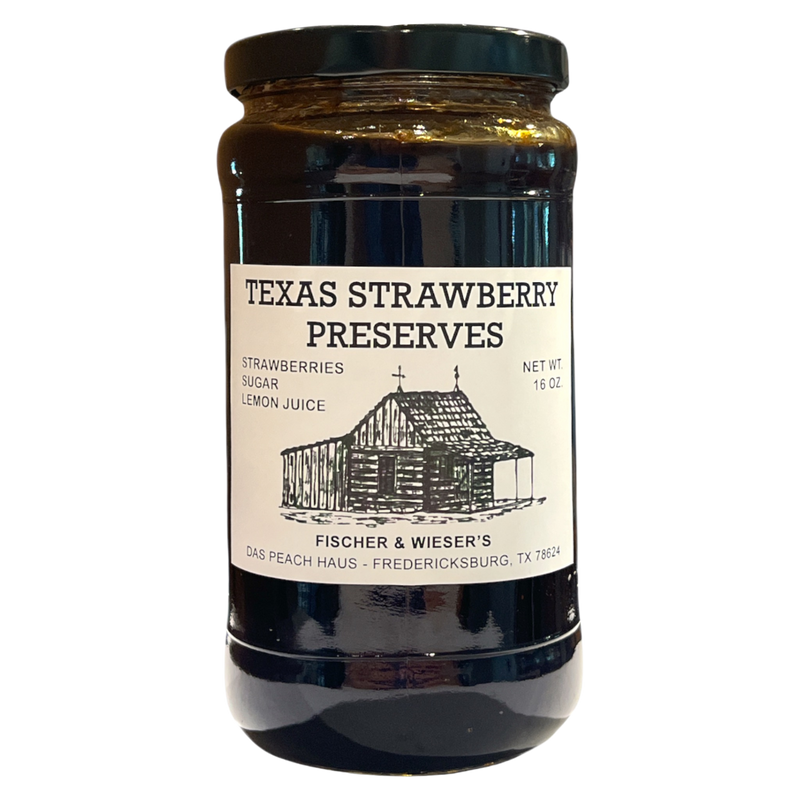 Texas Strawberry Preserves 16oz