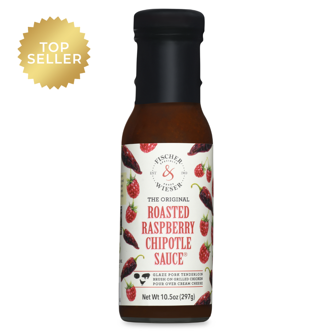 Raspberry Chipotle Dressing The Original Roasted Raspberry Chipotle Sauce® 10oz | Fischer & Wieser