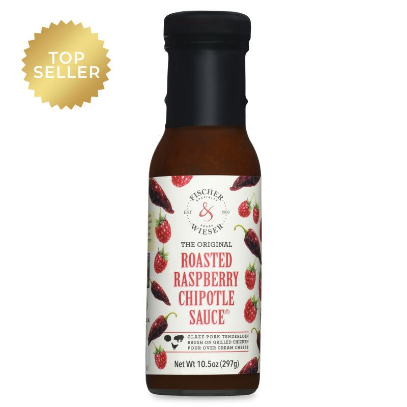 The Original Roasted Raspberry Chipotle Sauce 10oz front