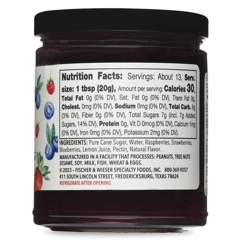 Fischer & Wieser Triple Berry Jam | Fischer & Wieser