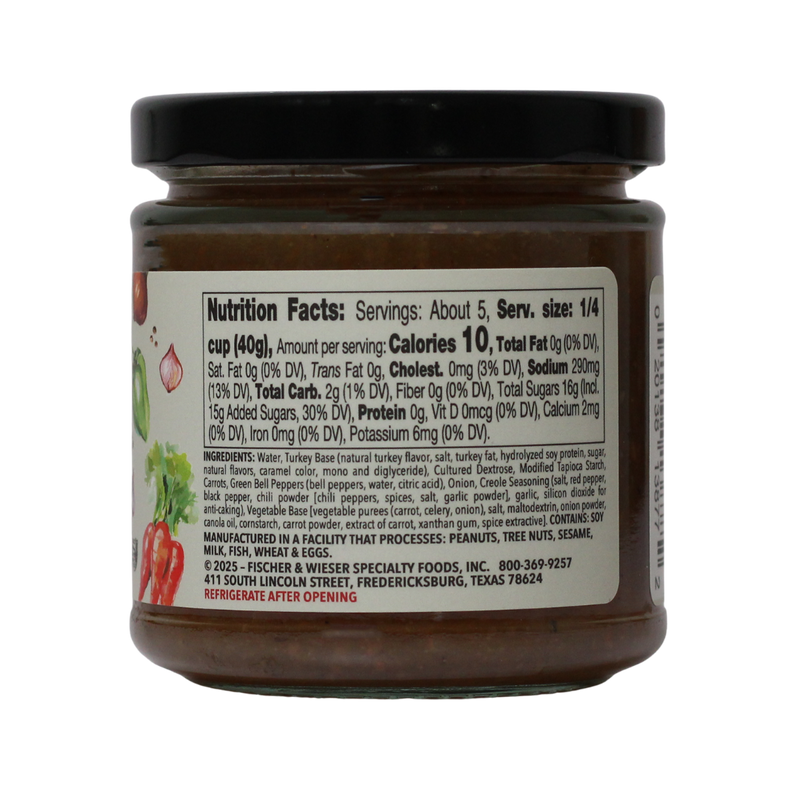 Jar of Fischer & Wieser Classic Gravy Starter on a white background