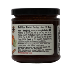 Jar of Fischer & Wieser Farmstead Pumpkin Butter Spread on a white background