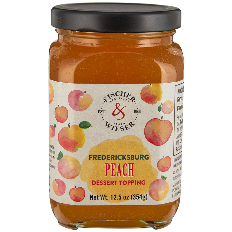 Fredericksburg Peach Dessert Topping front