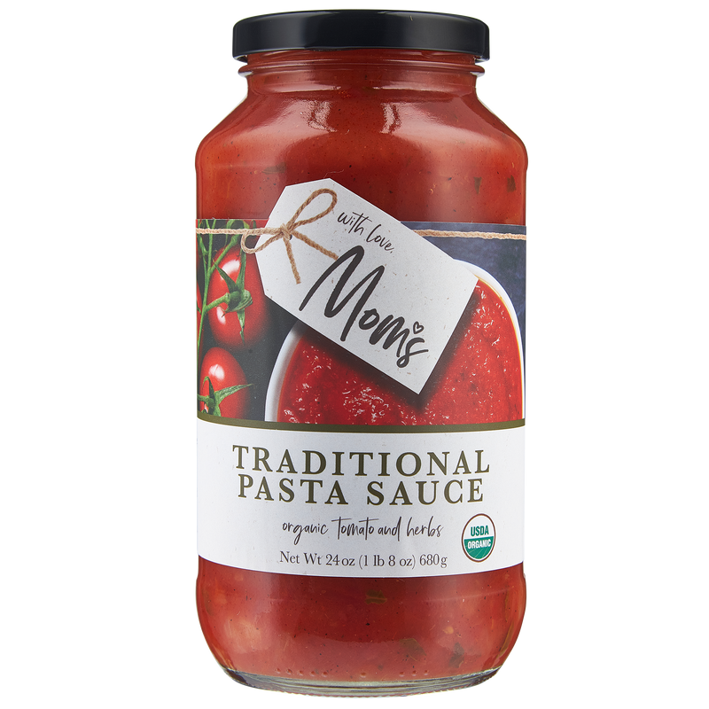 Mom's Organic Traditional Pasta Sauce front